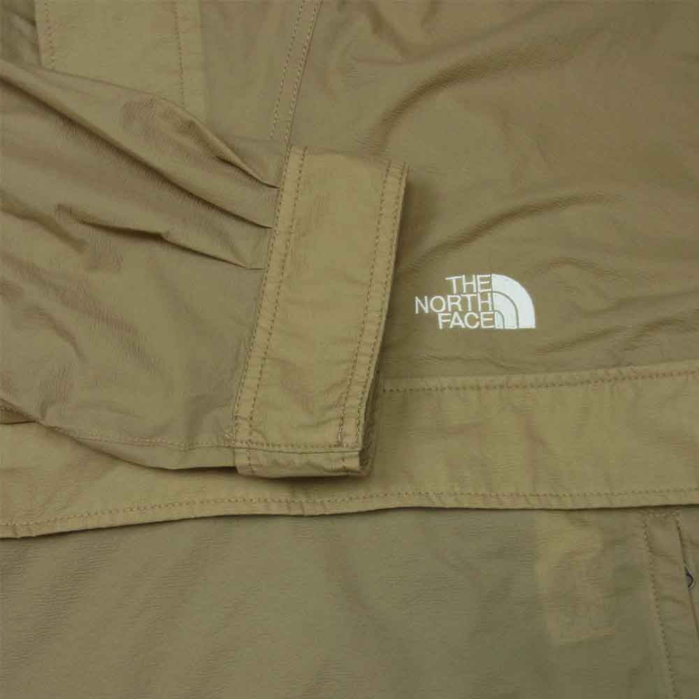 THE NORTH FACE ノースフェイス NP12036 WINDJAMMER ウィンドジャマー ナイロン パーカー カーキベージュ系 L【美品】【中古】