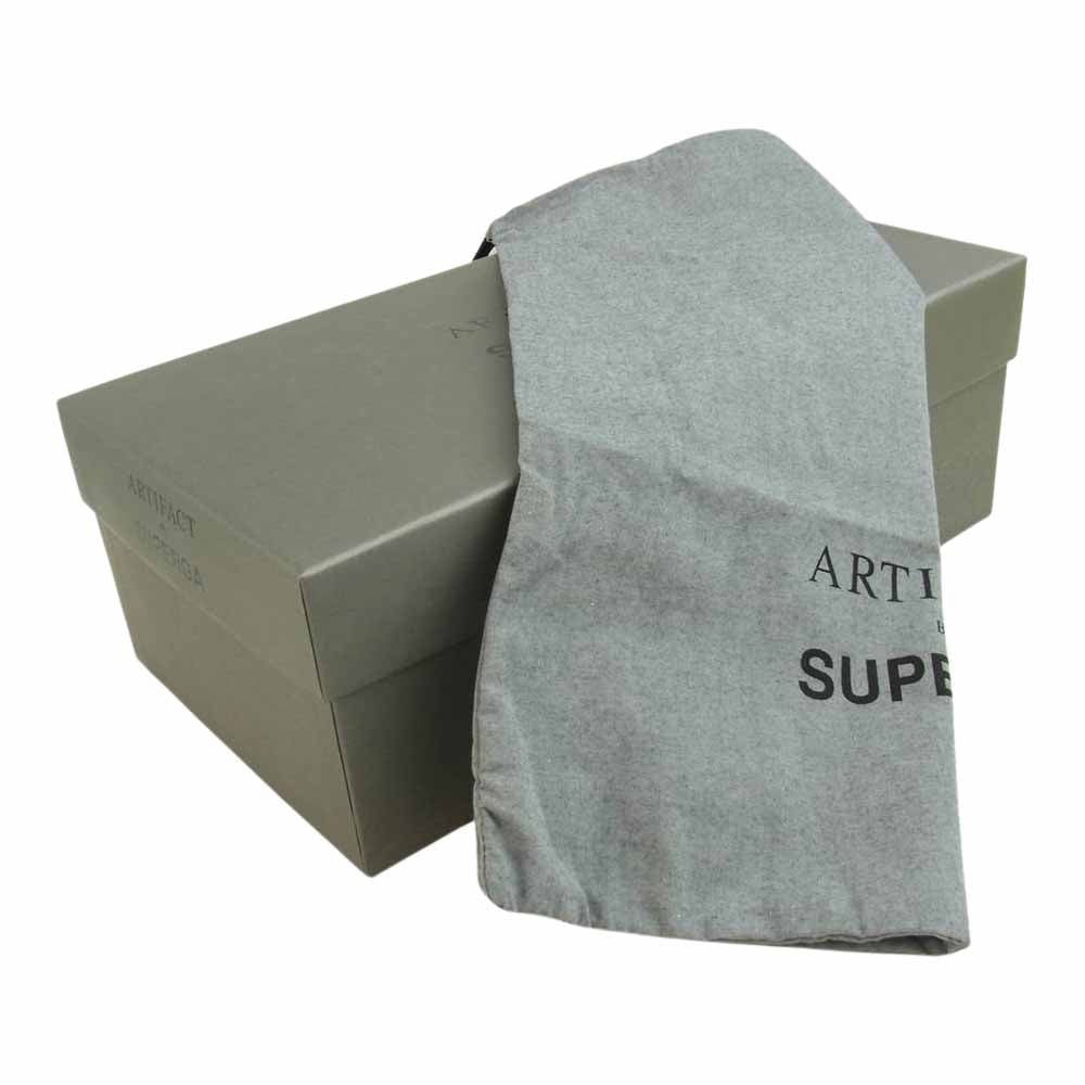 スペルガ ARTIFACT BY SUPERGA JAPANESE CANVAS キャンバス スニーカー カーキ系 41【新古品】【未使用】【中古】