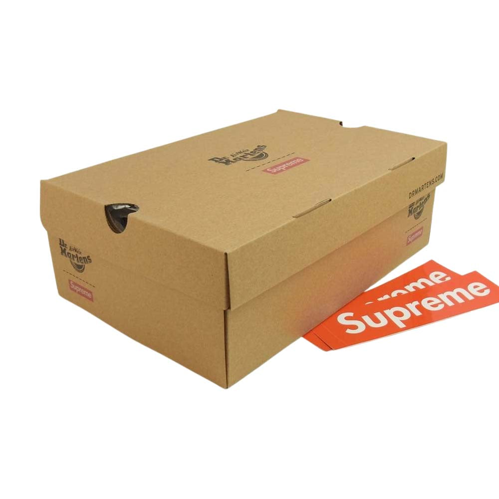 Supreme シュプリーム 22SS 27952001 Dr.Martens Spiderweb 3-Eye Shoe Black ドクターマーチン スパイダーウェブ 3-アイ シューズ ブラック系 8【新古品】【未使用】【中古】