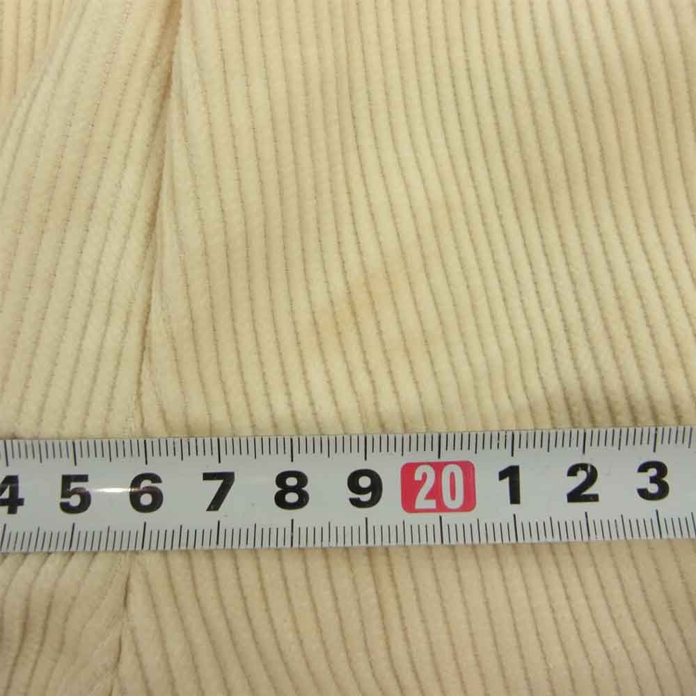 ビューティ アンド ユース Roku 6 コーデュロイ タック パンツ オフホワイト系 34【中古】