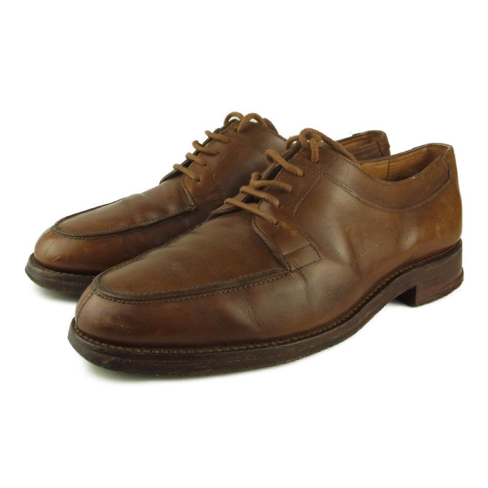 John Lobb ジョンロブ 9013 BARROS バロス レザー Uチップ シューズ ブラウン系 6.5【中古】 John Lobb ジョンロブ 9013 BARROS バロス レザー Uチップ シューズ