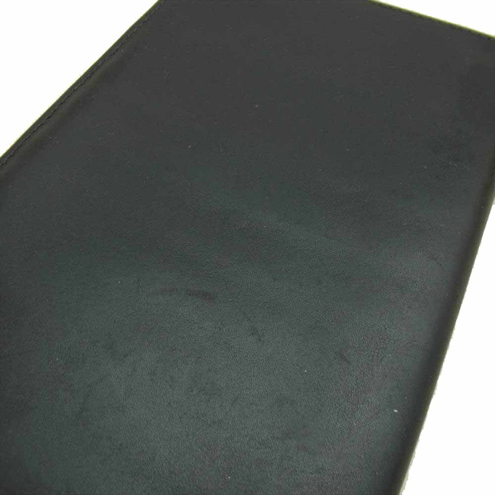 Ettinger エッティンガー ST806AJR COAT WALLET 8 C/C ロイヤルコレクション ブライドルレザー コート ロング ウォレット 長財布 ブラック系【中古】