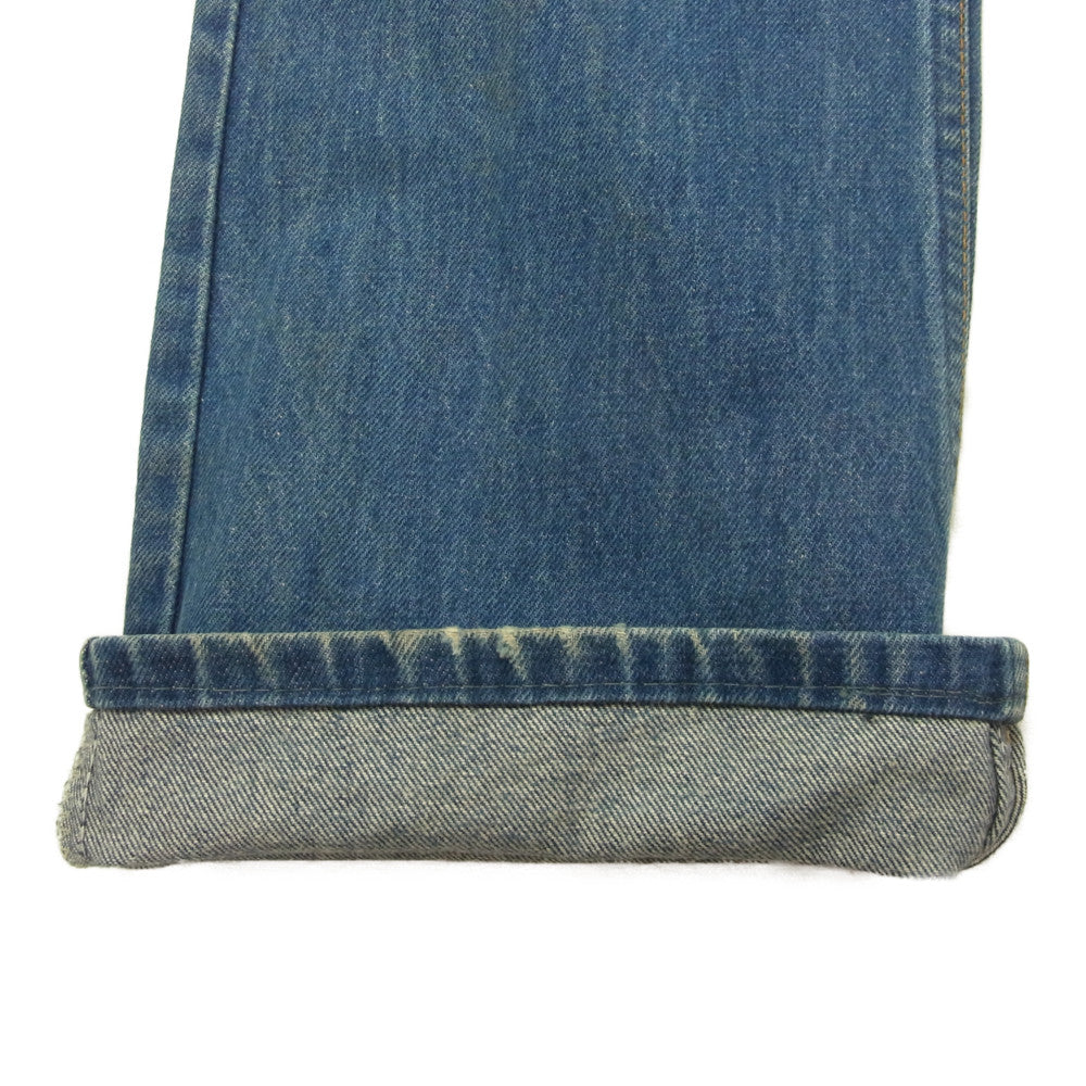 Levi's リーバイス 90s オレンジタグ 20517-2017 ブーツカット デニム パンツ インディゴブルー系 30【中古】