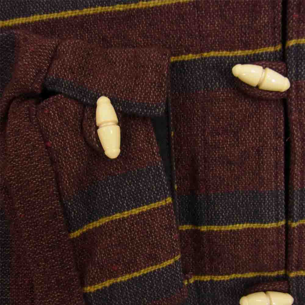 TENDERLOIN テンダーロイン T-BLANKET PARKA トグルボタン ブランケット パーカー エンジ系 M【新古品】【未使用】【中古】