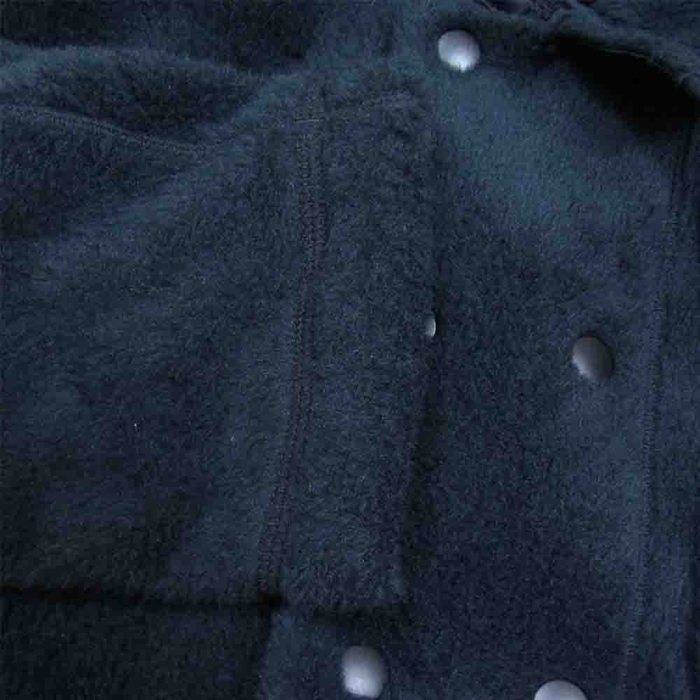 PORTER CLASSIC ポータークラシック Fleece French Jacket ポーラテック フリース フレンチ ジャケット ブラック系 S【美品】【中古】