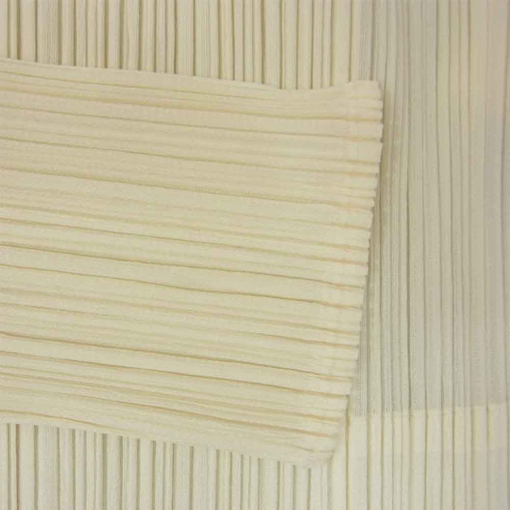 PLEATS PLEASE プリーツプリーズ イッセイミヤケ PP04-JD623 プリーツ加工 カーディガン 黄色 イエロー系 3【美品】【中古】