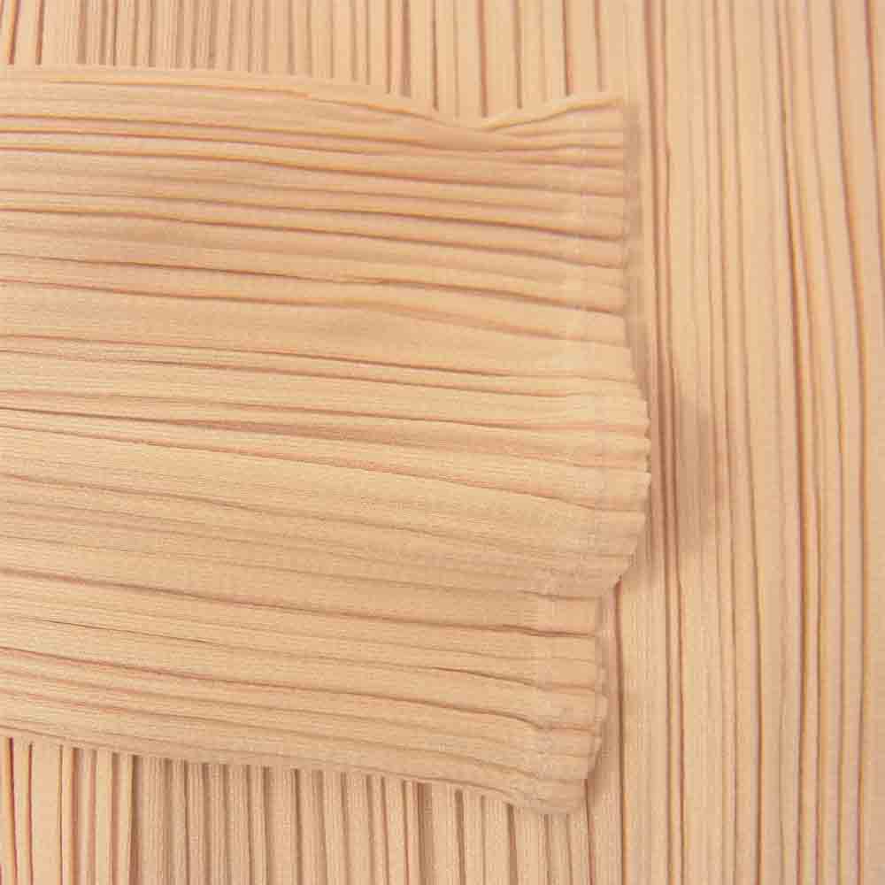 PLEATS PLEASE プリーツプリーズ イッセイミヤケ PP61-JD223 プリーツ加工 カーディガン ベージュ ベージュ系 3【美品】【中古】