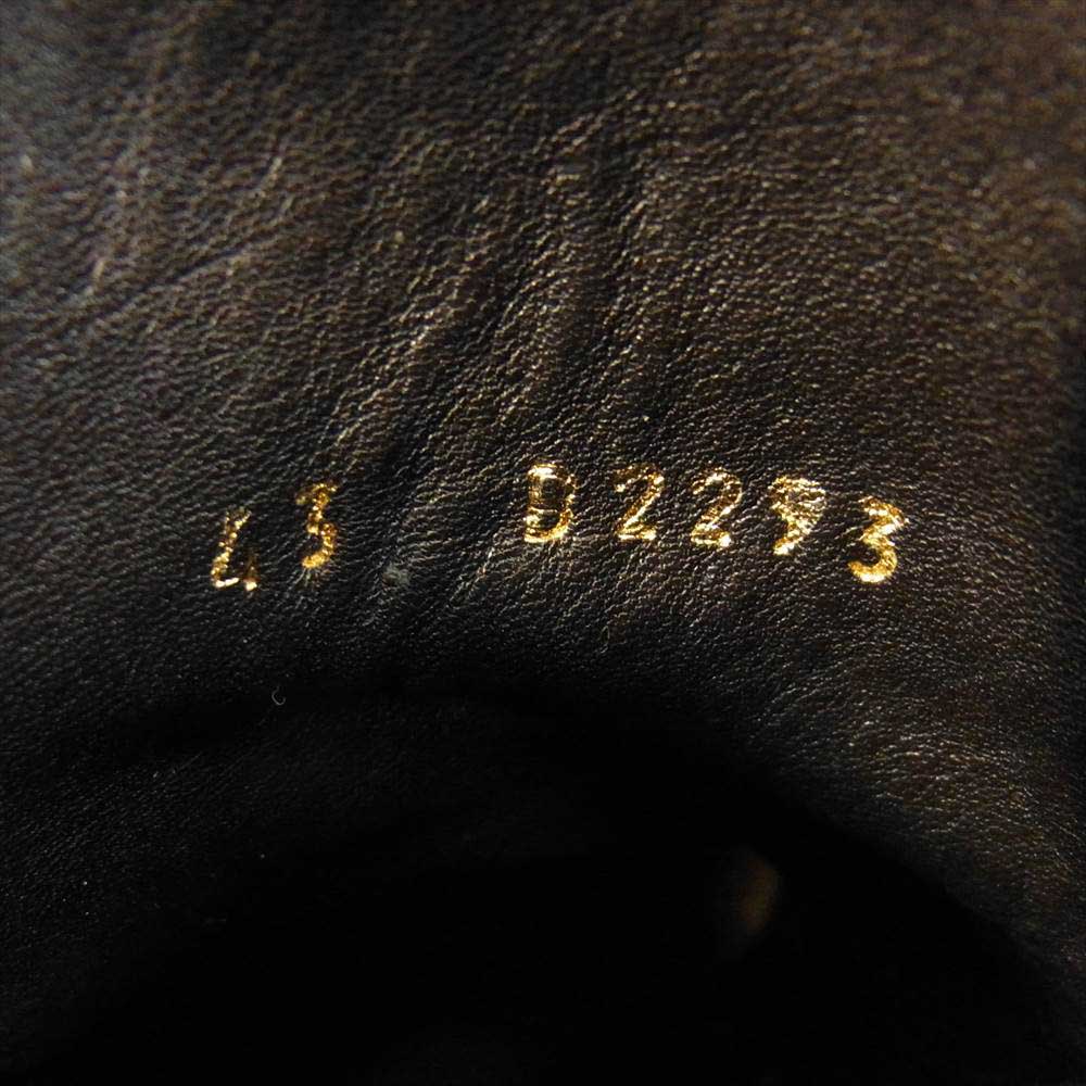 BUTTERO ブッテロ B2293 レースアップ プレーントゥ レザー ブーツ ブラウン系 43【中古】