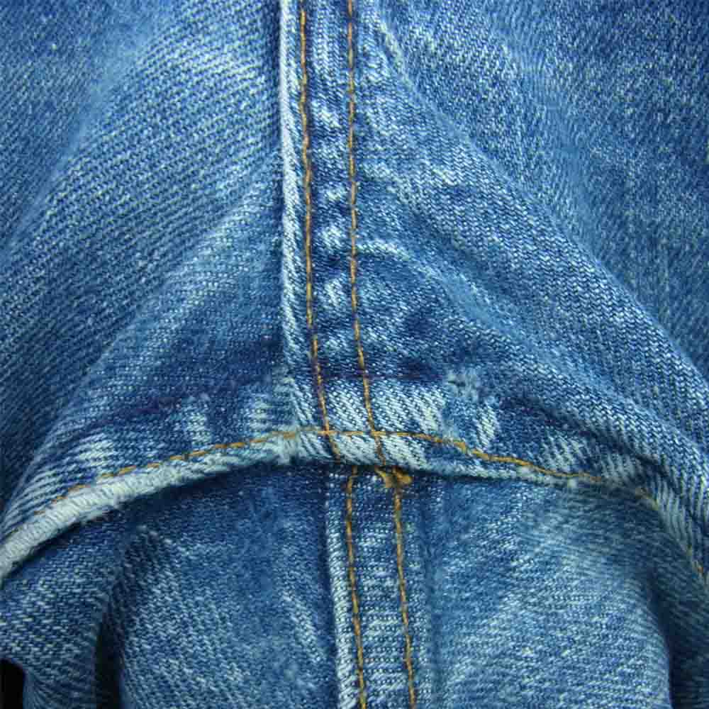 Levi's リーバイス 646 0217 70~80s オレンジ タグ ボタン裏刻印 39 ベルボトム デニム パンツ インディゴブルー系 W28 L30【中古】