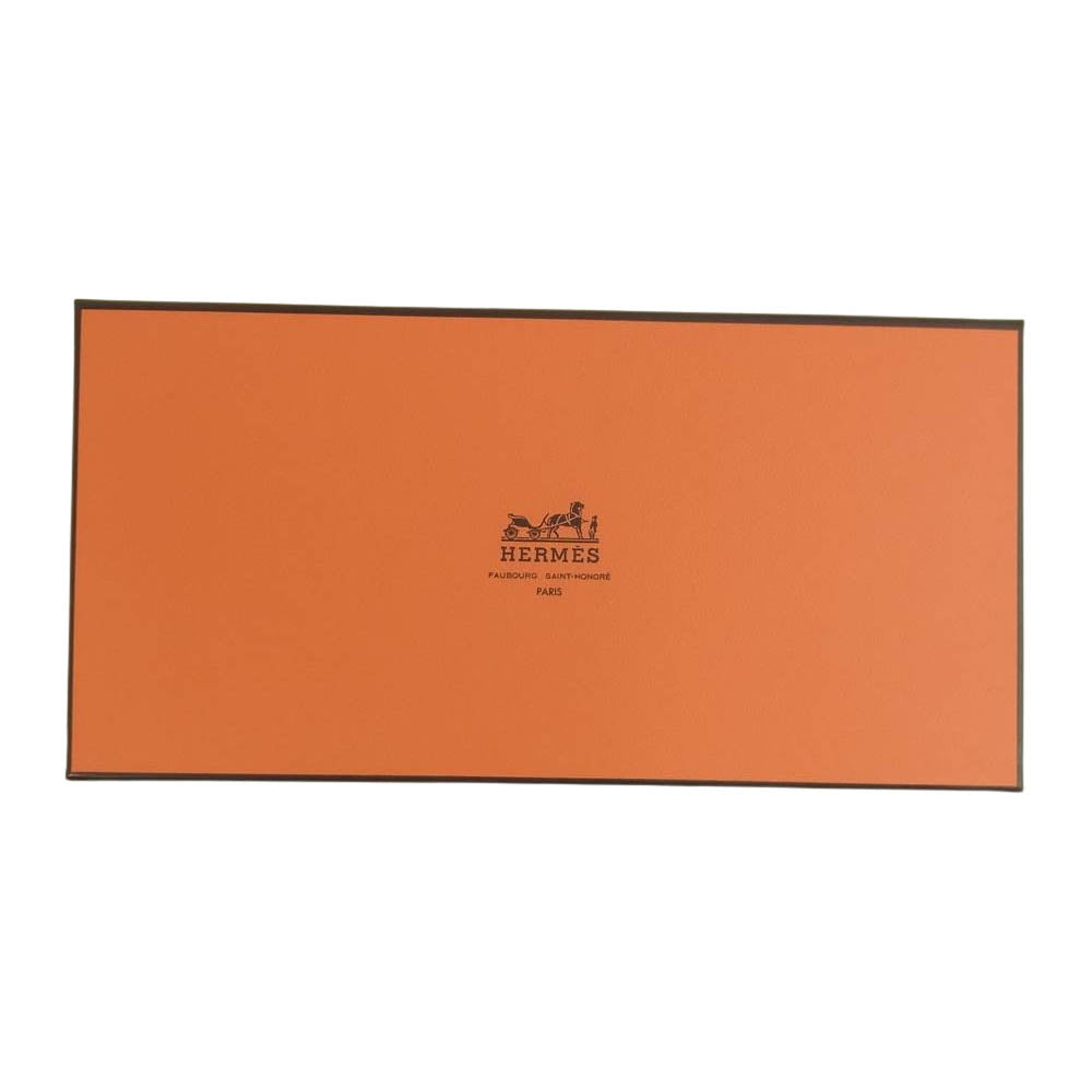 HERMES エルメス T刻印 アザップ ロング シルクイン デッラ カヴァッレリア ラウンドファスナー ウォレット ブルー系【中古】