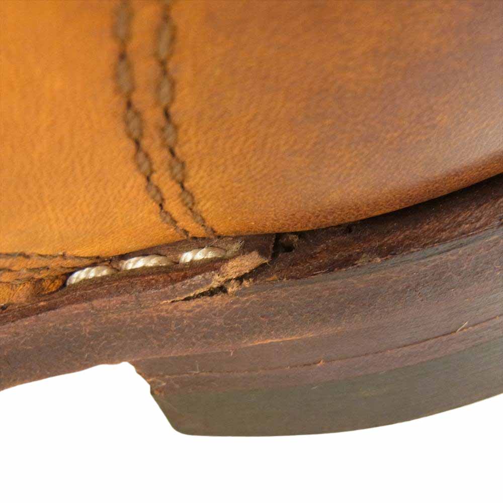 WOLVERINE ウルヴァリン 1000 MILE BOOT ウィングチップ マイル ブーツ ライトブラウン系【中古】