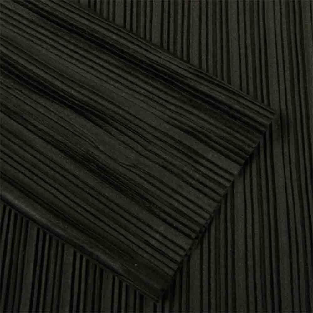 PLEATS PLEASE プリーツプリーズ イッセイミヤケ PP93-FK342 プリーツ加工 幅違いプリーツ モックネック カットソー 長袖 ブラック系 3【中古】