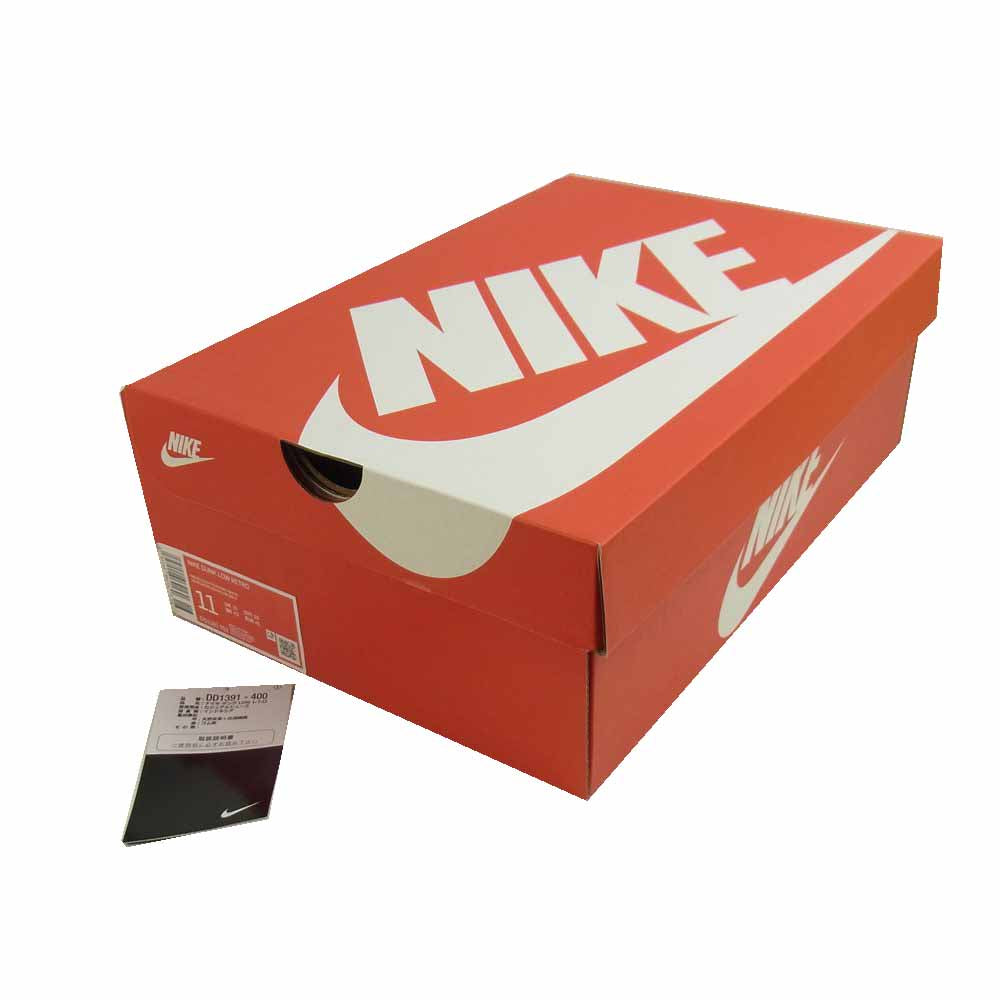 NIKE ナイキ DD1391-701 DUNK LOW RETRO Championship Gold ダンク ロー レトロ チャンピオンシップ ゴールド スニーカー レッド系 29cm【美品】【中古】