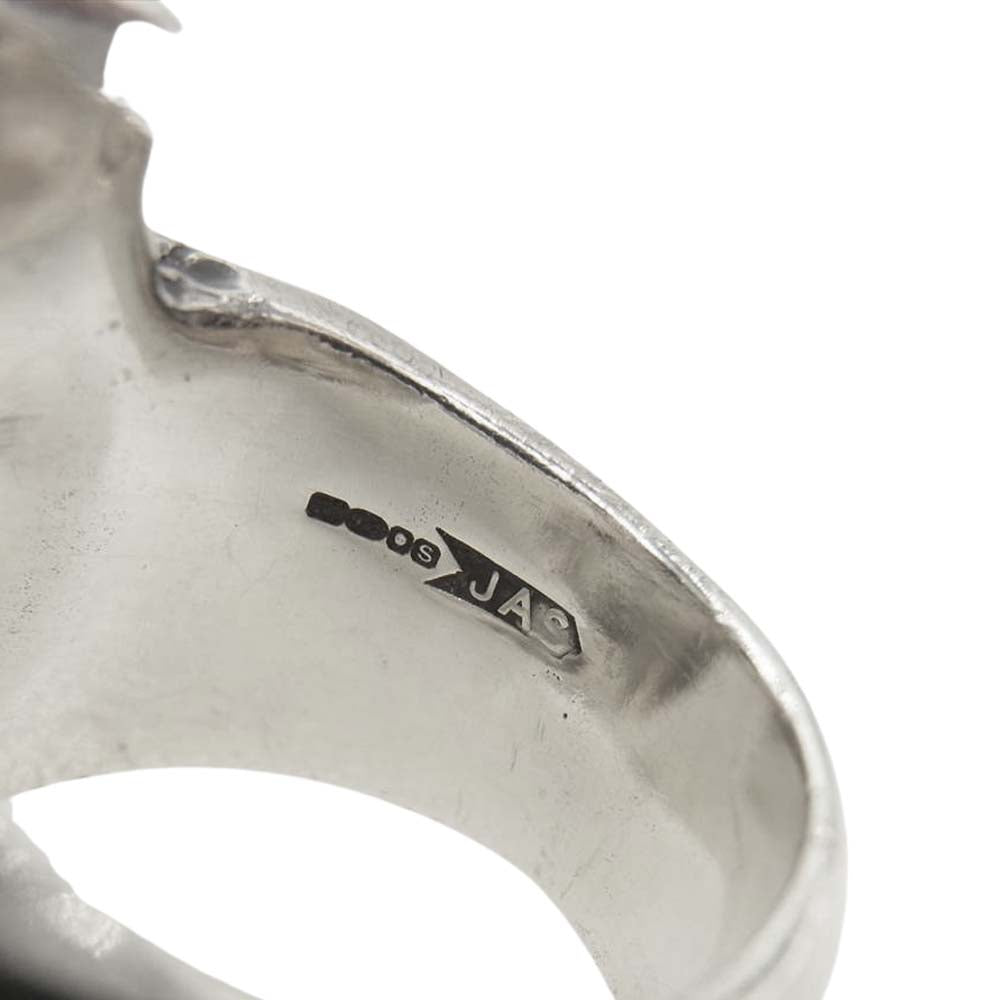 CRAZY PIG クレイジーピッグ LEMOLA SKULL RING レモラ スカル リング シルバー系 14号【中古】
