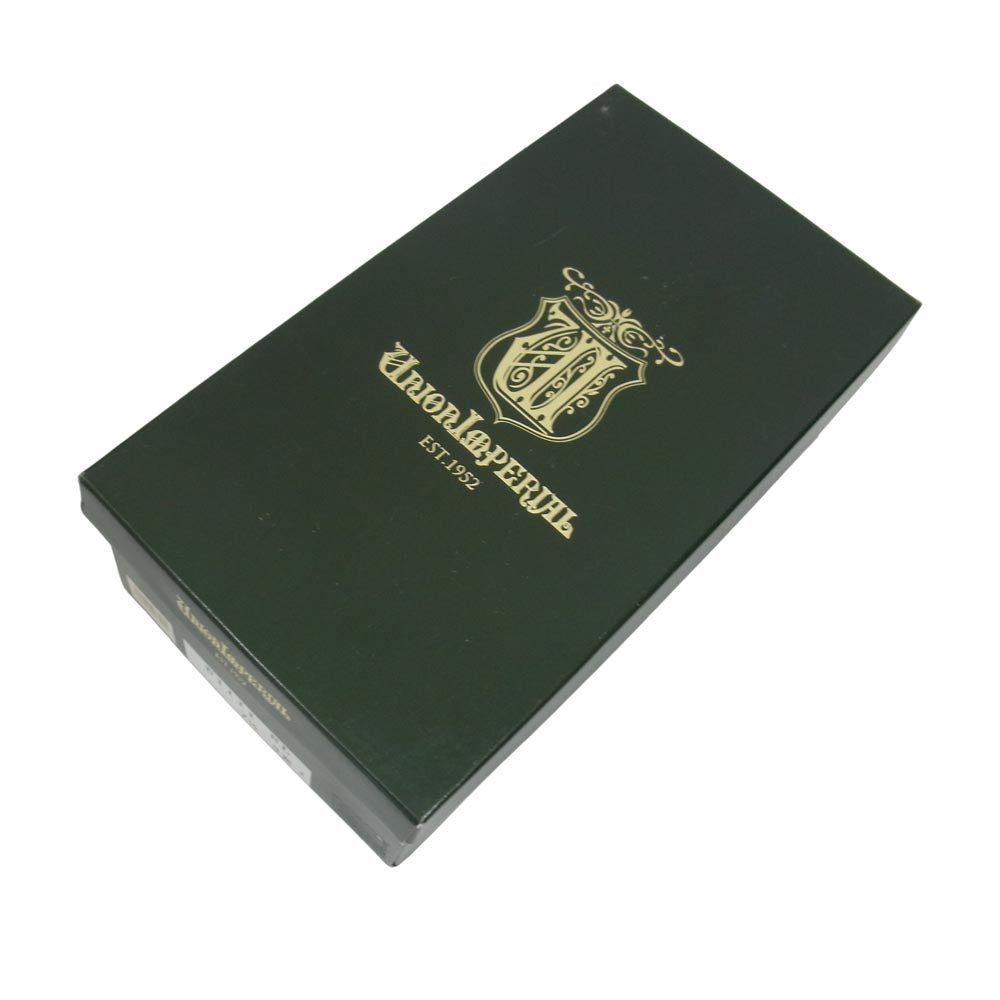 ユニオンインペリアル U1111 PRESTIGE プレステージ ストレートチップ シューズ ブラック系 7 1/2【極上美品】【中古】