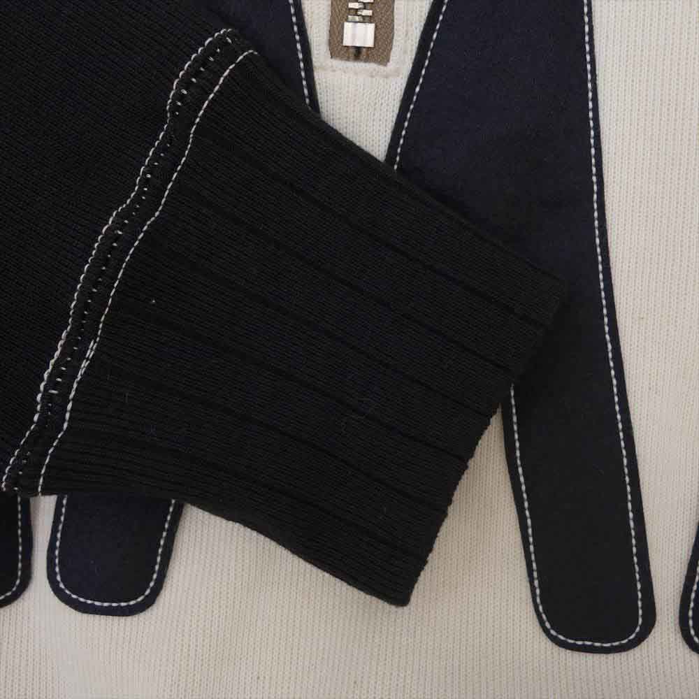 TOY'S McCOY トイズマッコイ AMA ハーフジップ スエット ホワイト系 40【美品】【中古】