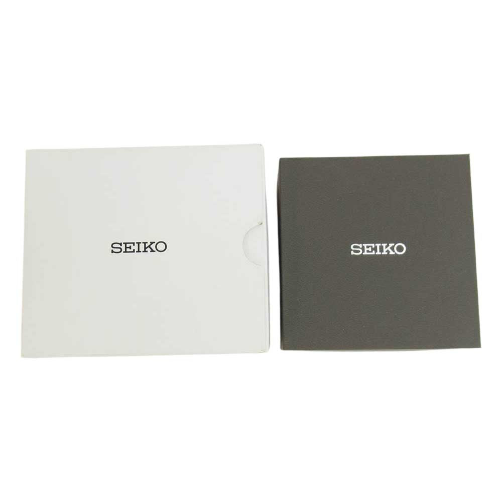 SEIKO セイコー SCEB015 SPIRIT SMART スピリット スマート クロノグラフ 時計 茶馬 シルバー系【美品】【中古】