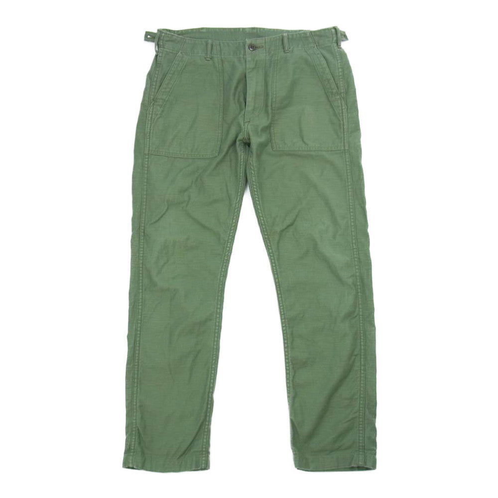 orSlow オアスロウ ベイカー ファティーグ パンツ コットン 日本製