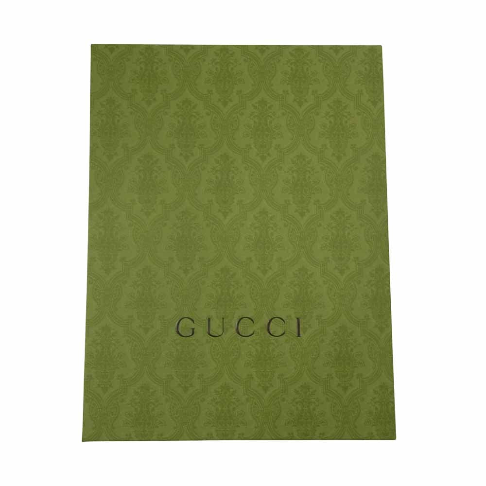 GUCCI グッチ GGジャカード ウールシルク スカーフ マフラー レッド系【美品】【中古】