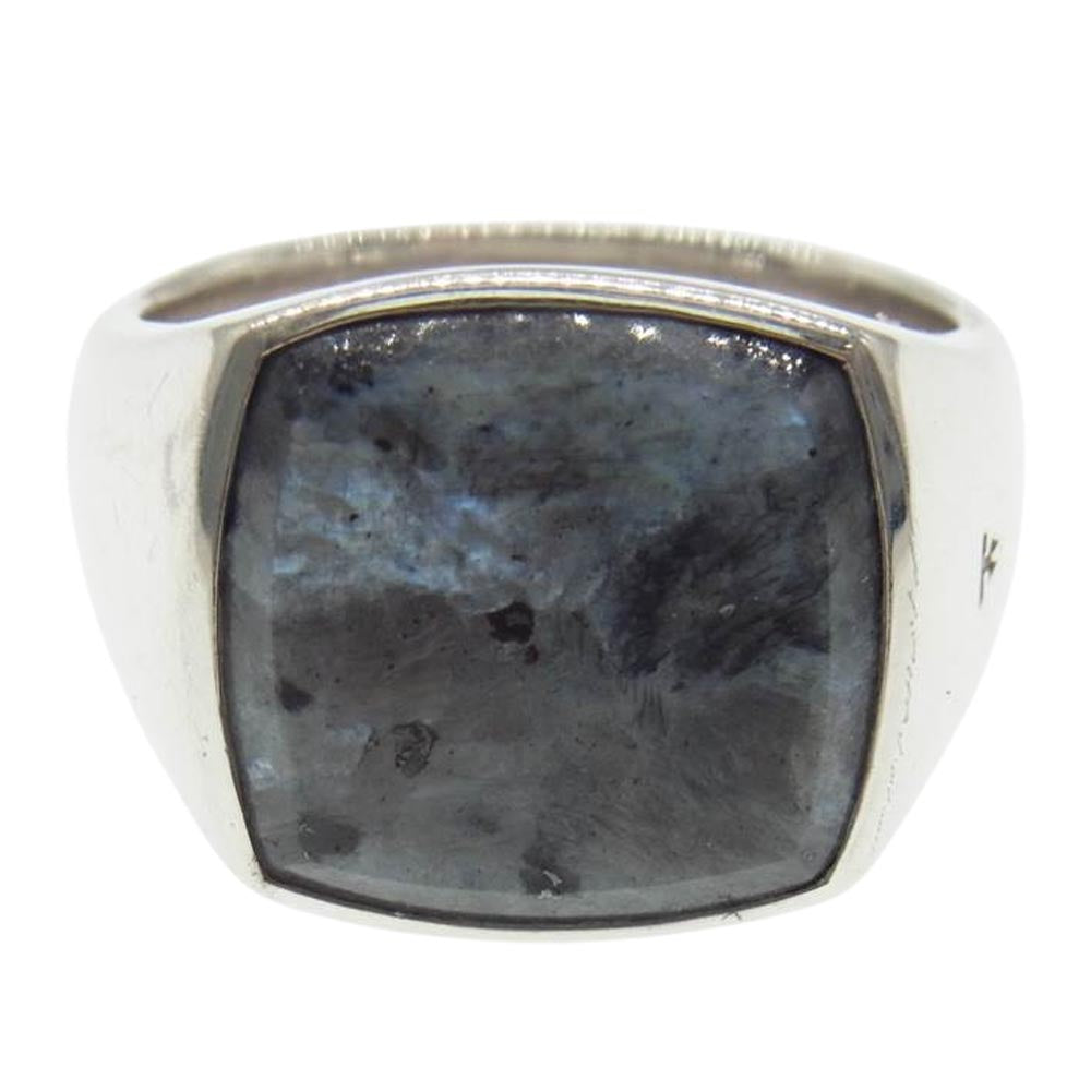 トムウッド Cushion Larvikite Ring クッションラル ヴィカイト リング