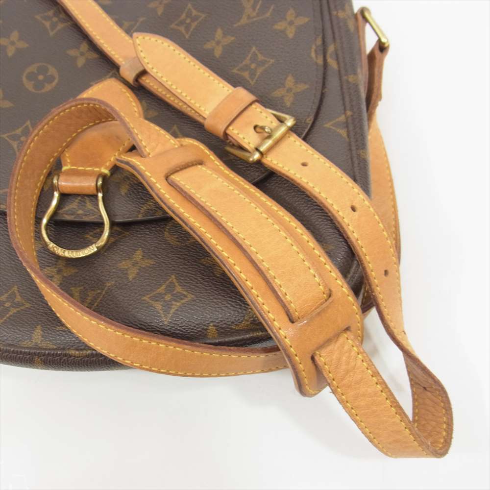 LOUIS VUITTON ルイ・ヴィトン M51242 サンクルー GM モノグラム ショルダーバッグ ブラウン系【中古】