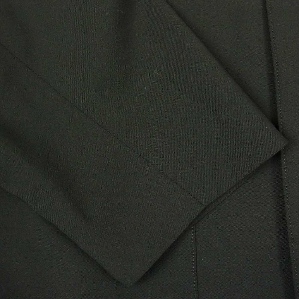 HYKE ハイク WOOL SHOP COAT ロング コート ブラック系 1【新古品】【未使用】【中古】