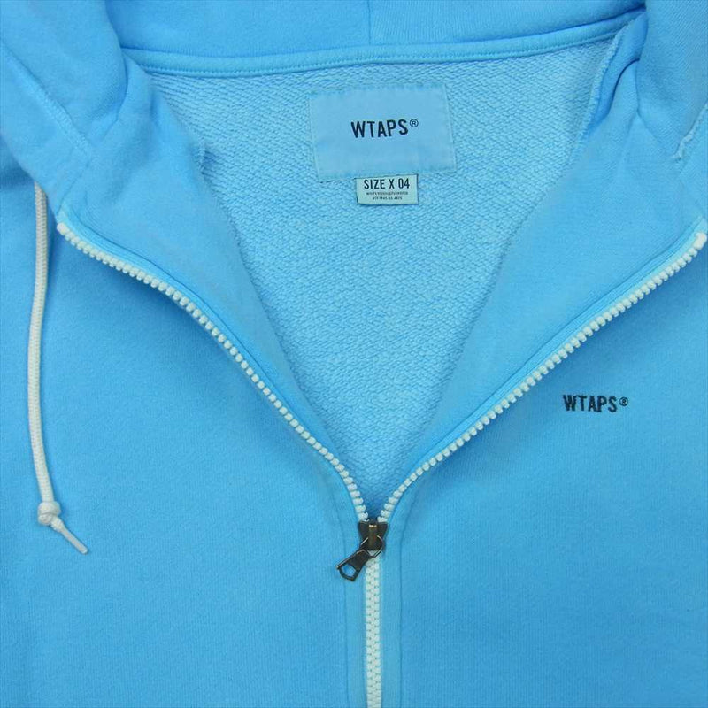WTAPS ダブルタップス 21SS 211ATDT-CSM09 flat zip up hooded