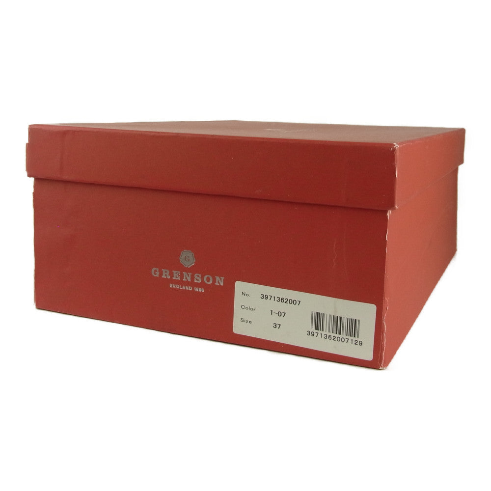 グレンソン 英国製 チェルシー サイドゴア ブーツ ブラック系 37【中古】