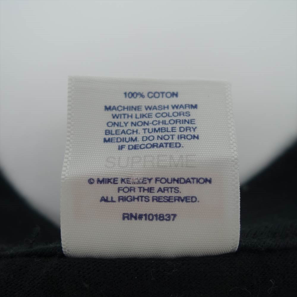 Supreme シュプリーム 18AW × Mike Kelley Hiding From Indians Tee マイク ケリー Tシャツ ブラック系 M【中古】