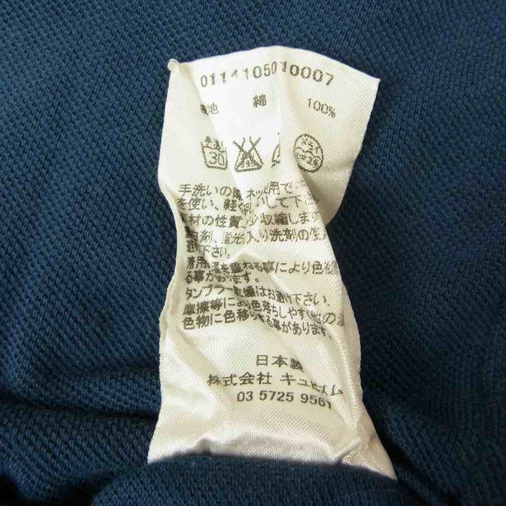 VISVIM ビズビム 14SS 0114105010007 D. SCOOP WELLER S/S LUXSIC NAVY ウェラー 半袖 ポロシャツ ネイビー系 1【中古】