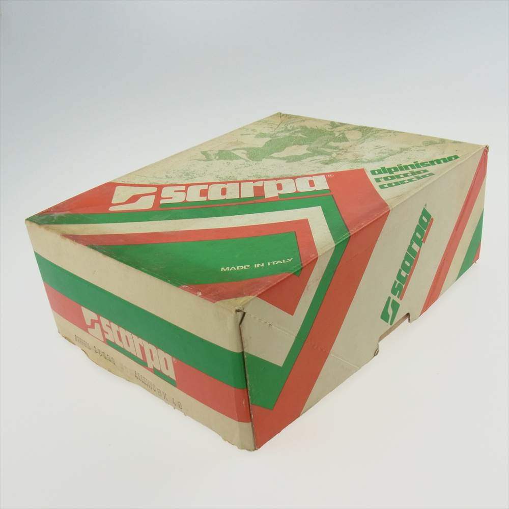 スカルパ 24639 GORE-TEX トレッキングシューズ マウンテンブーツ VIBRAMソール グレー系 40【中古】