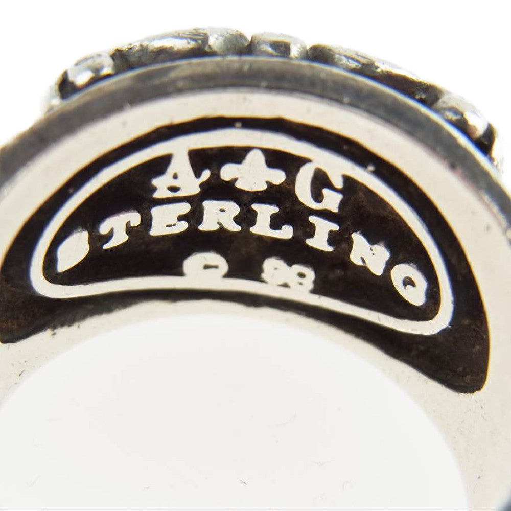 A&G エーアンドジー クロス リング シルバー系【中古】
