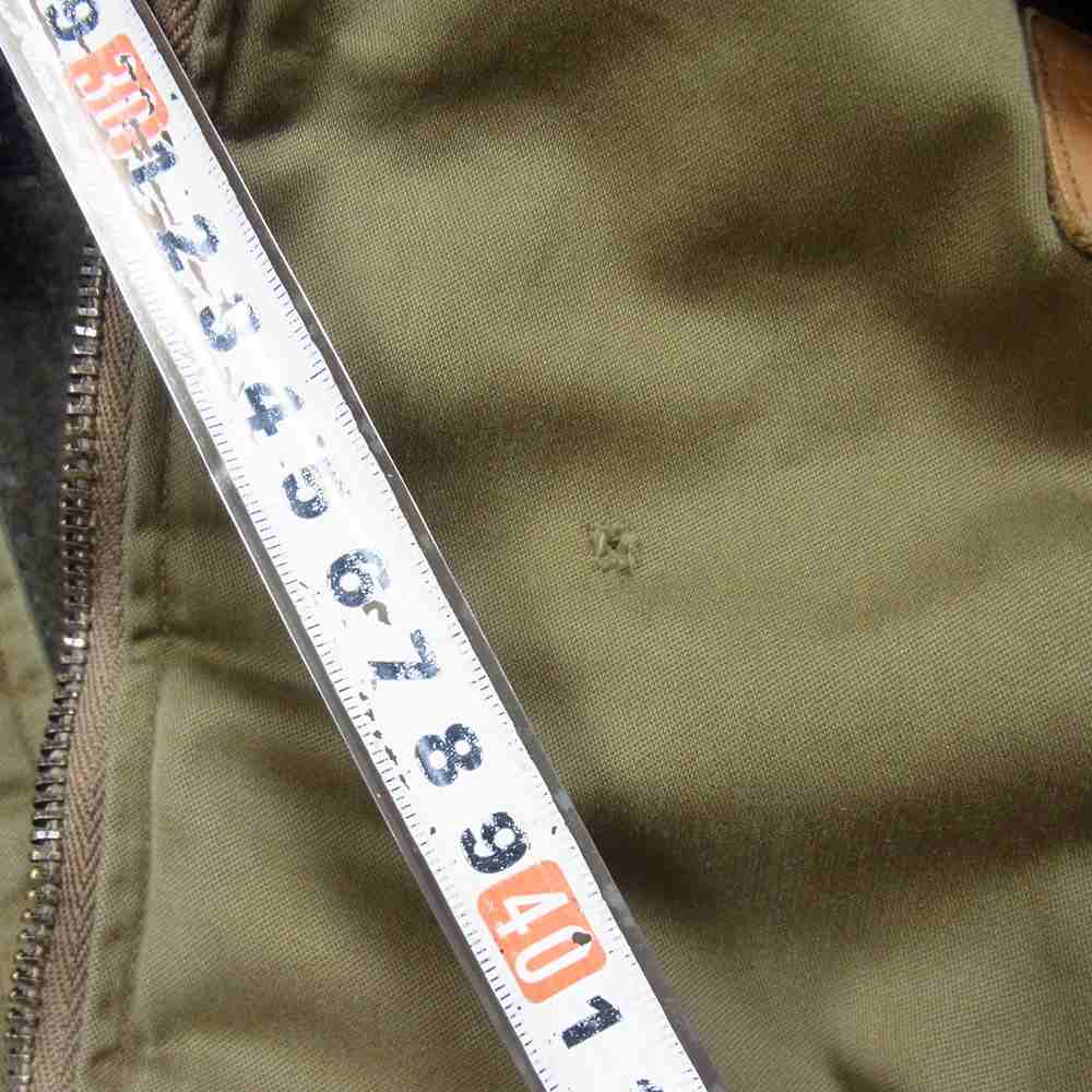 Buzz Rickson's バズリクソンズ M13177 M品番 B-15 襟ボア ミリタリージャケット カーキ系 36【中古】