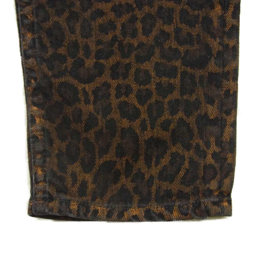 MINEDENIM マインデニム 1902-1001 LEOPARD 5POCKET PANTS レオパード パンツ ブラウン系 6【新古品】【未使用】【中古】