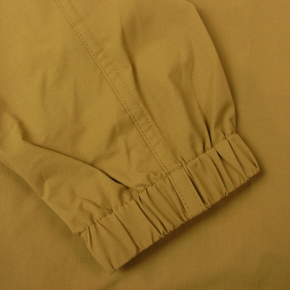 WTAPS ダブルタップス 22SS 221BRDT-SHM04 Smock L/S poly ripstop 2WAY ストレッチ リップストップ クルーネック プルオーバー シャツ ベージュ系 3【新古品】【未使用】【中古】