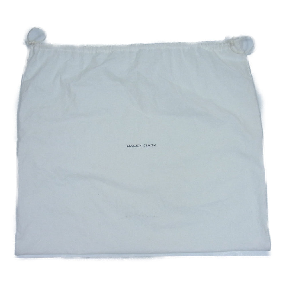 BALENCIAGA バレンシアガ 286370 ラフィア レザー トートバッグ カゴバッグ 赤×黒系【中古】