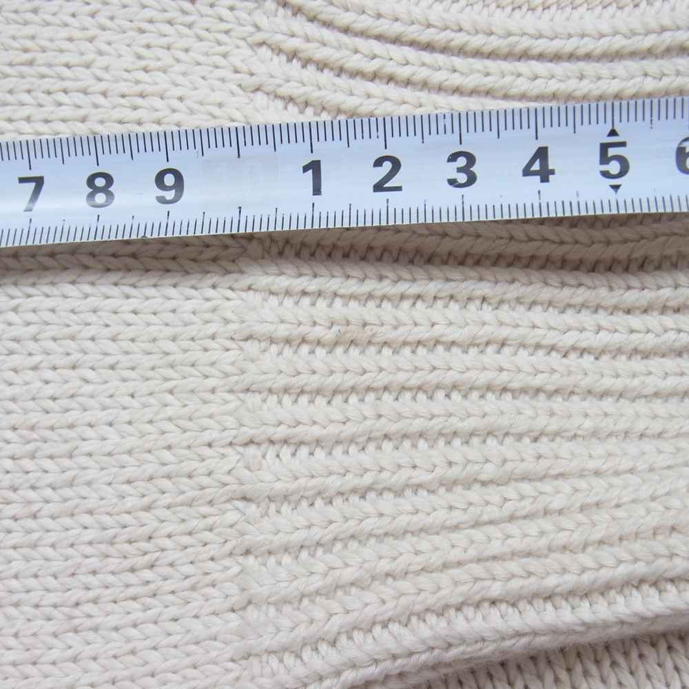 BALENCIAGA バレンシアガ 683303 SPORTY B スポーティ ロゴ刺繍 ニット セーター アイボリー系 XS【中古】