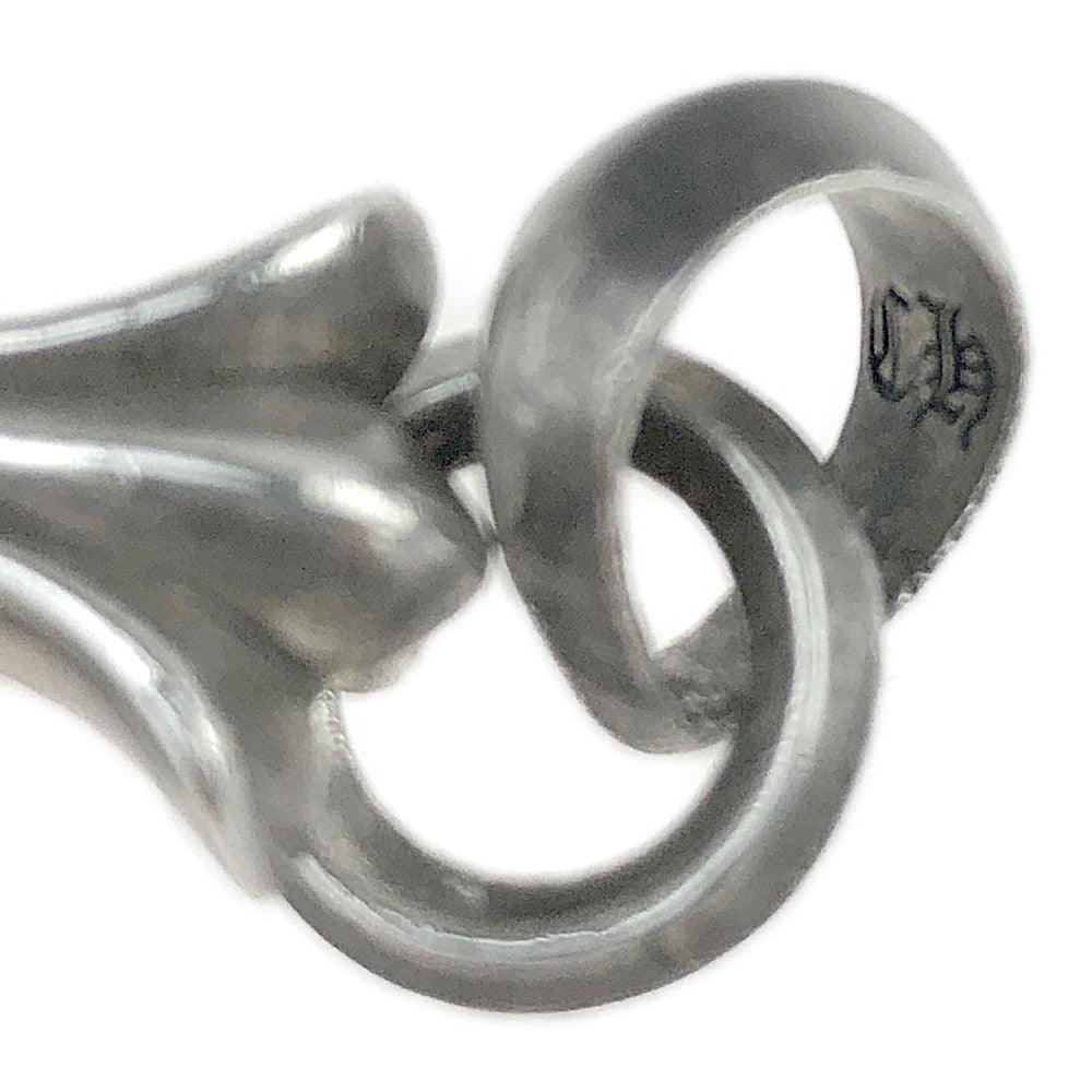CHROME HEARTS クロムハーツ(原本無) スモール CHクロス ベイル シルバー系【中古】