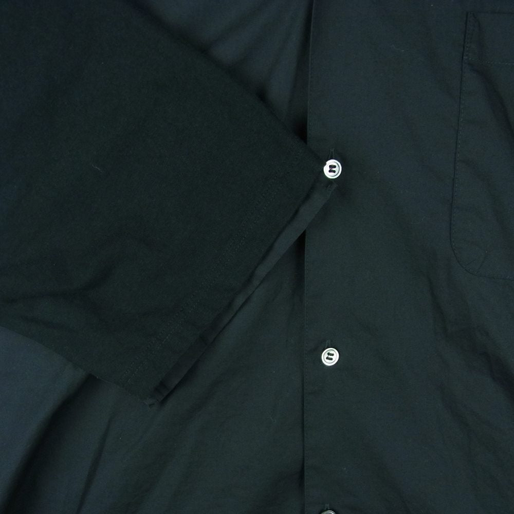 UNDERCOVER アンダーカバー UI1B4405-2 Undercoverism アンダーカバーイズム 後CS切替 半袖 BIG シャツ ブラック系 4【美品】【中古】
