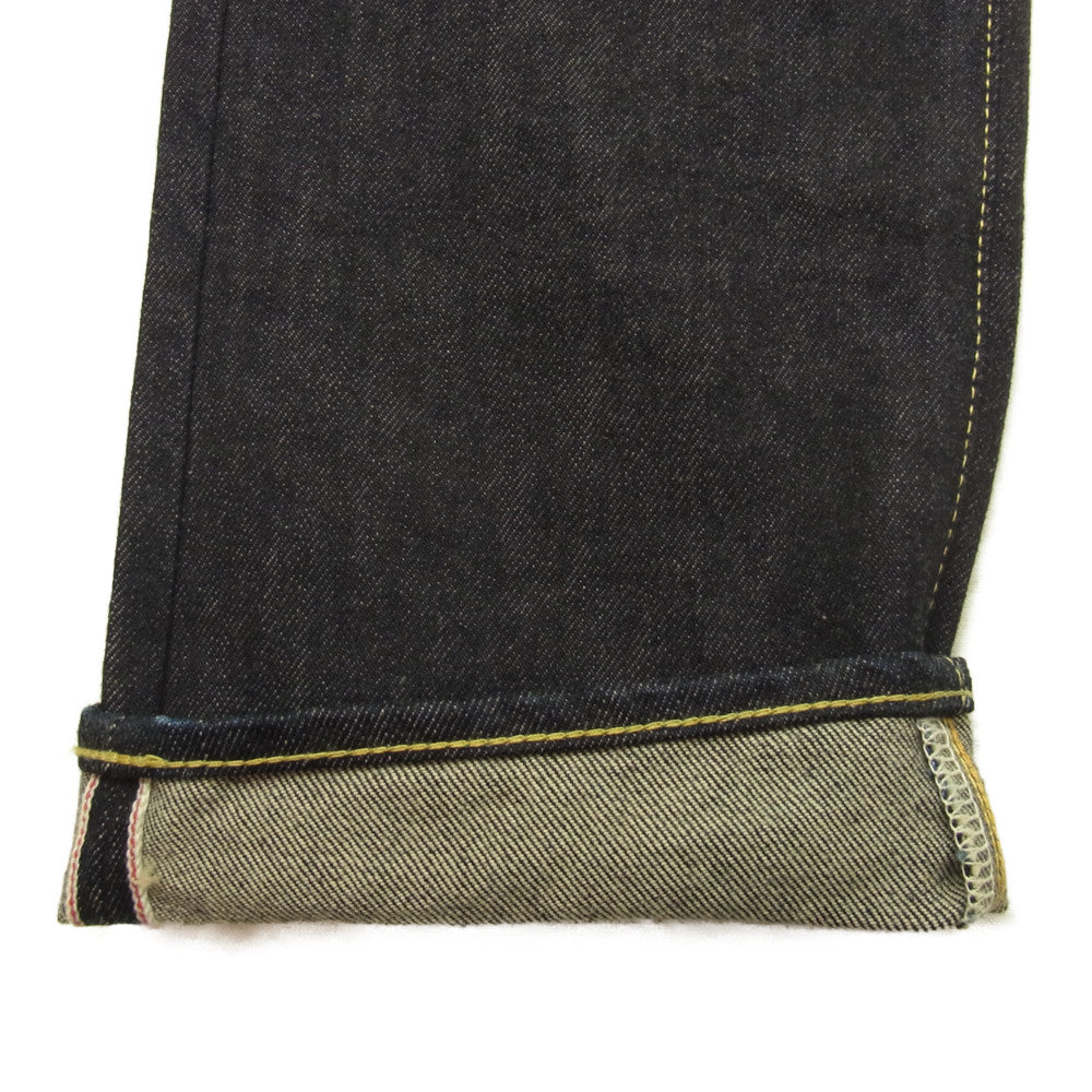 IRON HEART アイアンハート IH-666S-14 14oz セルビッチ デニム パンツ ストレート インディゴブルー系 29【極上美品】【中古】