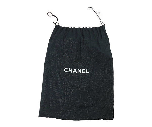 CHANEL シャネル レザー ムートン チェーン ショルダー 12番台 グレー系【中古】