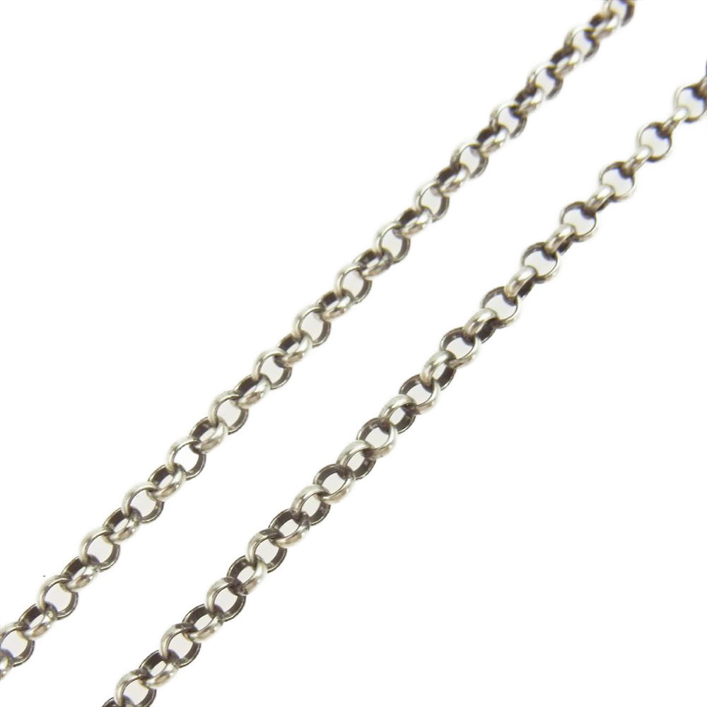 CHROME HEARTS クロムハーツ(原本無) NECKCHAIN R18 ロールチェーン 18インチ シルバー系【中古】