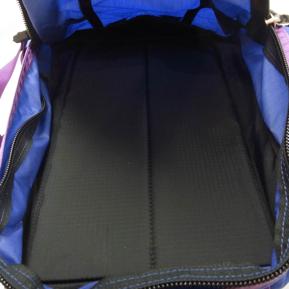 GREGORY グレゴリー 40周年 限定 復刻 青文字タグ DAY&HALF PACK BLUE LETTER デイアンドハーフ ブルー バックパック リュック パープル系【美品】【中古】