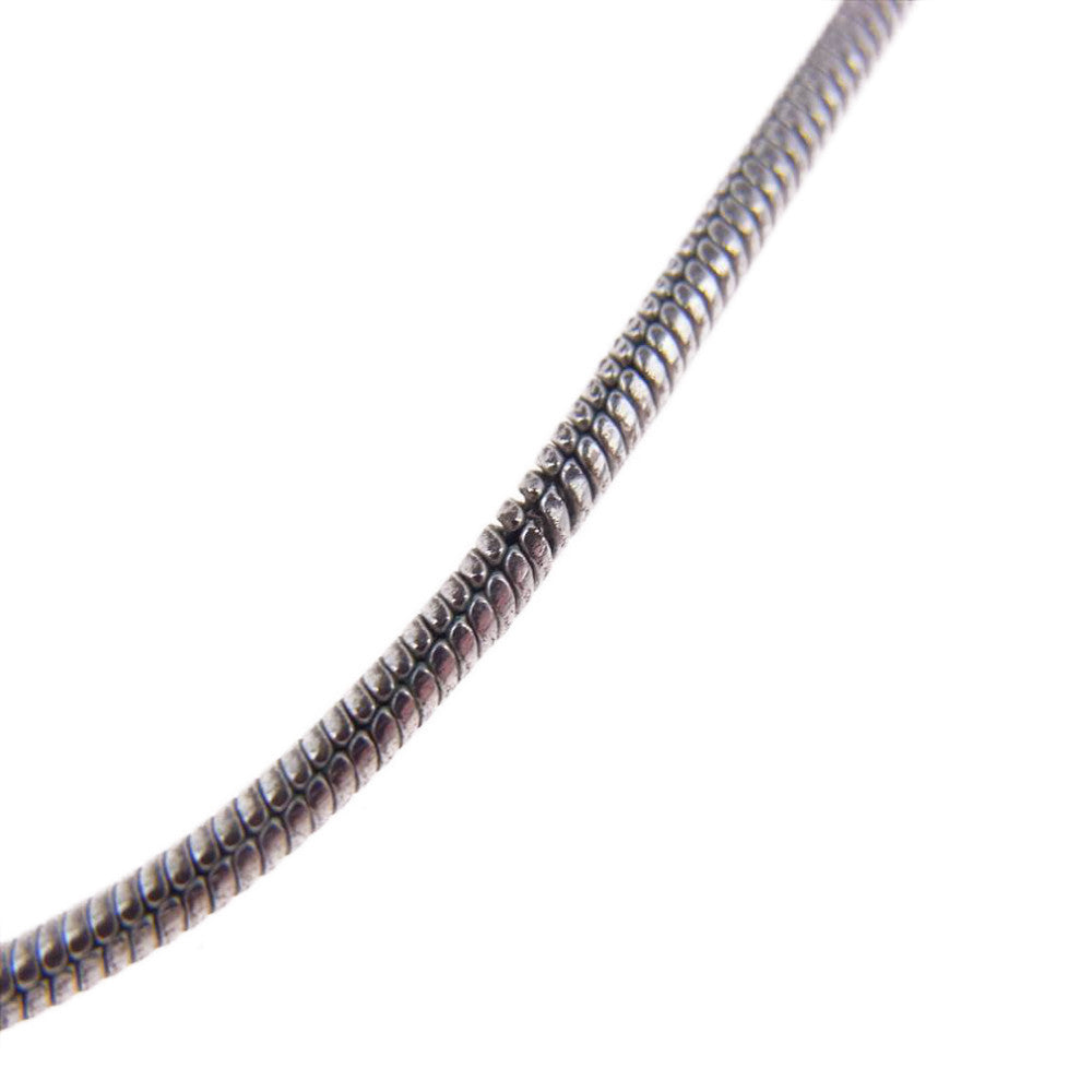 Christian Dior クリスチャンディオール ロゴ ハート ネックレス シルバー系【中古】