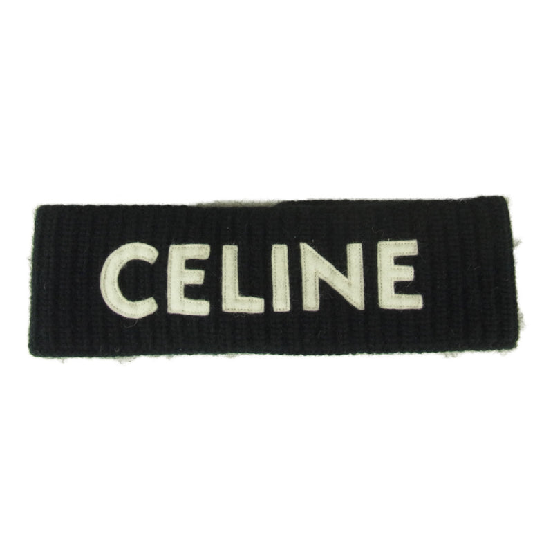 CELINE セリーヌ 2300 2A42R 国内正規品 ロゴ ウール ヘアバンド