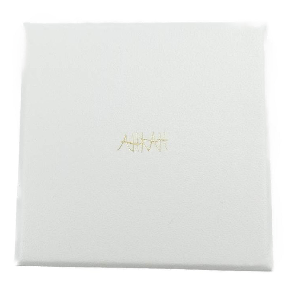 AHKAH アーカー K18YG H イニシャル ダイヤ パヴェセッティング ネックレス ゴールド系【中古】