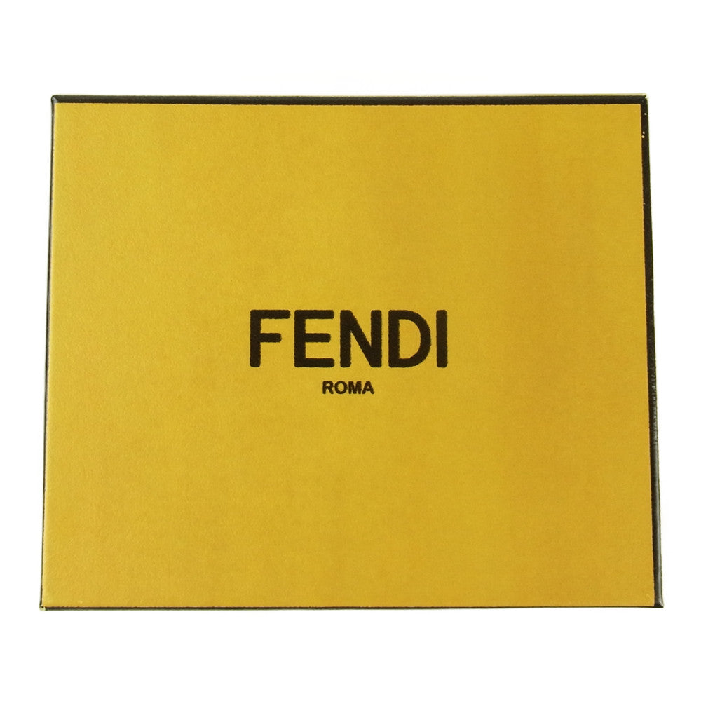 FENDI フェンディ 8M0395 AAJD F1B15 BAGUETTE バゲット 三つ折り レザー ミニ ウォレット 財布 ブラウン系【新古品】【未使用】【中古】