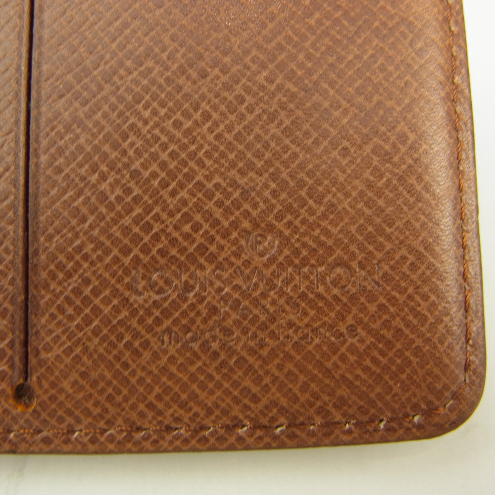 LOUIS VUITTON ルイ・ヴィトン M60905 モノグラム ポルトビエ カルトブルー 札入れ パスケース ブラウン系【中古】