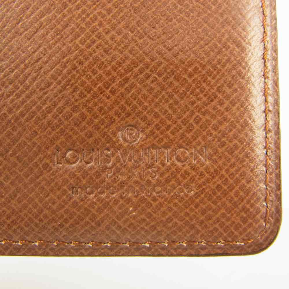 LOUIS VUITTON ルイ・ヴィトン M60905 モノグラム ポルトビエ カルトブルー 札入れ パスケース ブラウン系【中古】
