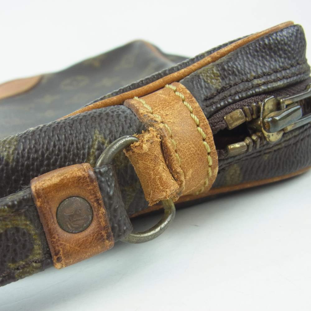 LOUIS VUITTON ルイ・ヴィトン M51827 モノグラム マルリー ドラゴンヌ PM ポーチ セカンド バッグ ブラウン系【中古】